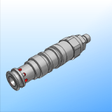 PCK06 - Two- and three-way pressure compensator whit fixed or variable adjustment - cartridge type