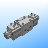 41 211 DL3 Solenoid operated directional control valve in compact execution - subplate mounting - ISO 4401-03 (CETOP 03)