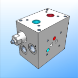 53 000 P4D* Modular subplates for ISO 4401-05 (CETOP 05) valves