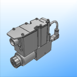 PDE3J - Proportional pressure control valve with standard integrated electronics