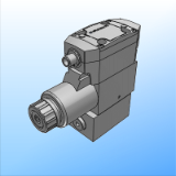 PDE3GL - Proportional pressure control valve with compact integrated electronics