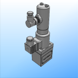 RPCER1 - Direct operated flow control valve with electric proportional control and position feedback - ISO 6263-03 (CETOP 03)