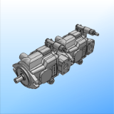 VPPM pompe multiple - Pompe a pistoni assiali a cilindrata variabile, medio-alta pressione