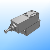 MRQA - Valvola regolatrice di pressione con messa a scarico automatica (per circuiti con accumulatore), fino a 40 l/min - attacchi a parete - ISO 4401-03 (CETOP 03)