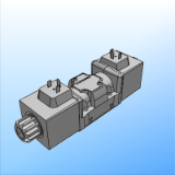 DL5 - Распределитель с электроуправлением в компактном исполнении - монтаж на плите - ISO 4401-05 (CETOP 05)