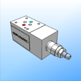 PCM3 - Compensatore di pressione a due e a tre vie a taratura fissa e variabile - ISO 4401-03 (CETOP 03)