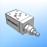 MVR-RS/P - Обратный клапан с дросселем - ISO 4401-03 (CETOP 03)