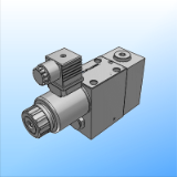 PZE3 - Valvola riduttrice di pressione a tre vie, pilotata – ISO 4401-03