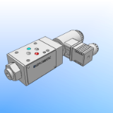 PZME3 - Riduttrice di pressione a tre vie, a comando proporzionale, modulare – ISO 4401-03